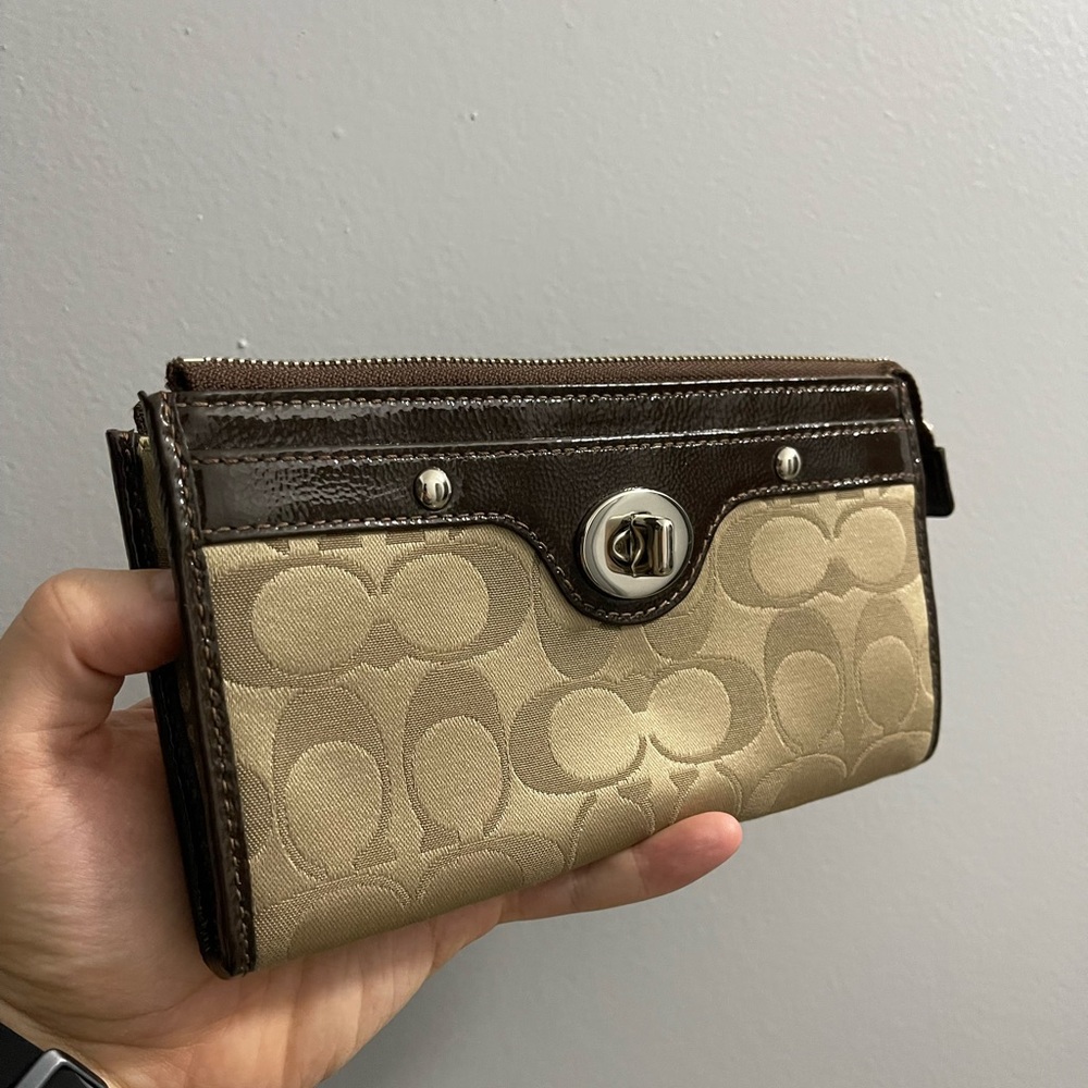 Coach card wallet